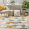 Well Woven Emelia Modern Geometric Yellow Multi Rug