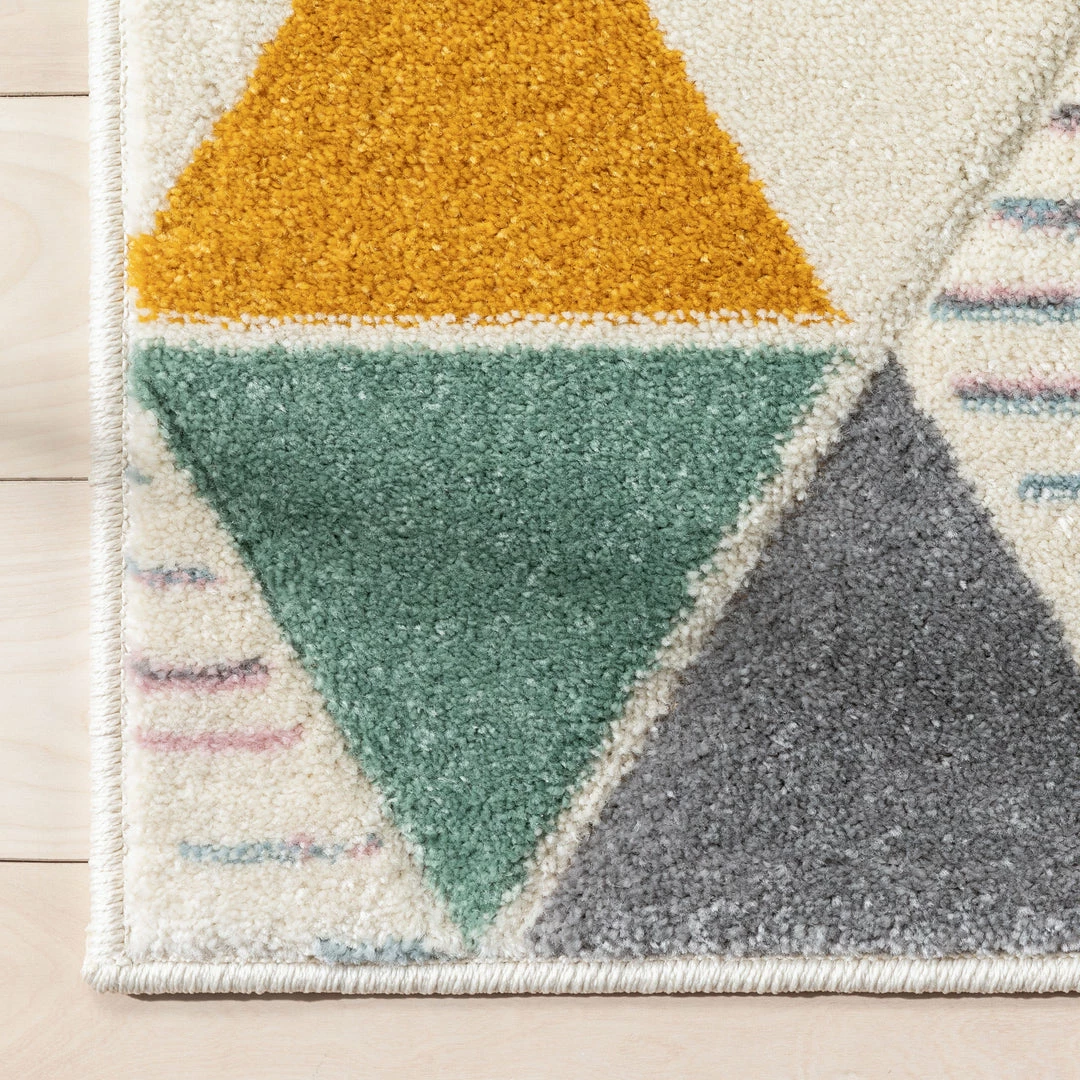 Well Woven Tribal Maisy Modern Geometric Ivory Multi Rug 4 Well Woven Tribal Maisy Modern Geometric Ivory Multi Rug