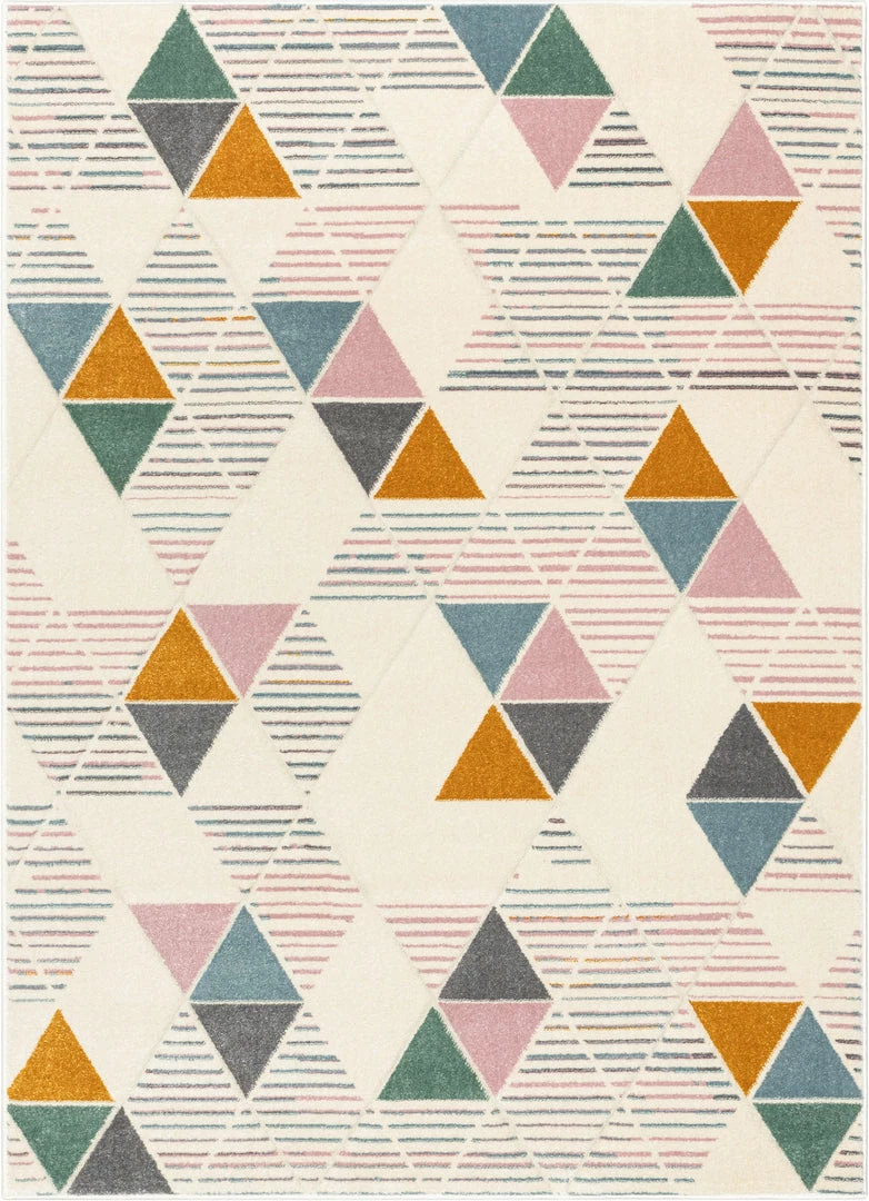 Well Woven Tribal Maisy Modern Geometric Ivory Multi Rug 2 Well Woven Tribal Maisy Modern Geometric Ivory Multi Rug