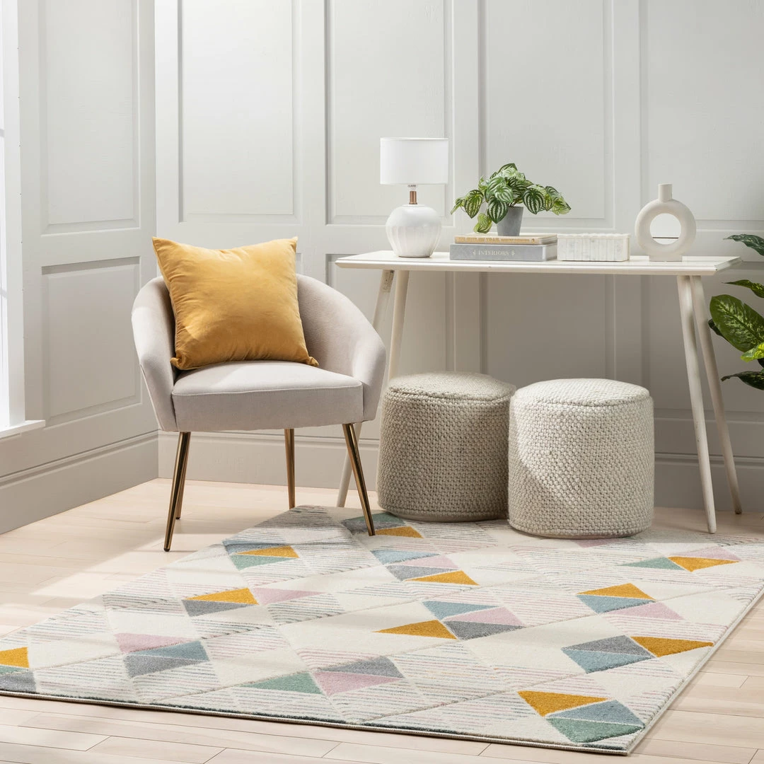 Well Woven Tribal Maisy Modern Geometric Ivory Multi Rug 8 Well Woven Tribal Maisy Modern Geometric Ivory Multi Rug