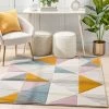 Well Woven Nia Modern Geometric Ivory Multi Rug Tribal