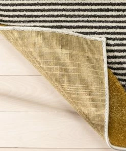 Well Woven Landon Modern Geometric Yellow Grey Rug Tribal