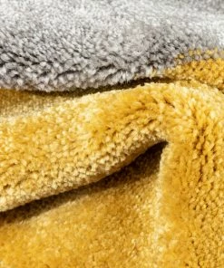 Well Woven Landon Modern Geometric Yellow Grey Rug Tribal