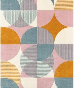 Well Woven Landon Modern Geometric Ivory Multi Rug Tribal