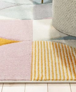 Well Woven Landon Modern Geometric Ivory Multi Rug Tribal