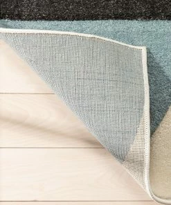 Well Woven Tribal Landon Modern Geometric Blue Rug