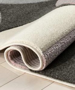 Well Woven Landon Modern Geometric Light Pink Rug Tribal