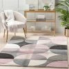 Well Woven Landon Modern Geometric Light Pink Rug Tribal