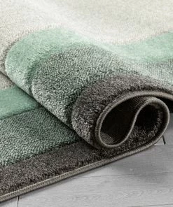 Well Woven Arian Modern Border Pattern Green Rug Tribal 15 Well Woven Arian Modern Border Pattern Green Rug Tribal