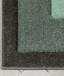 Well Woven Arian Modern Border Pattern Green Rug Tribal 12 Well Woven Arian Modern Border Pattern Green Rug Tribal