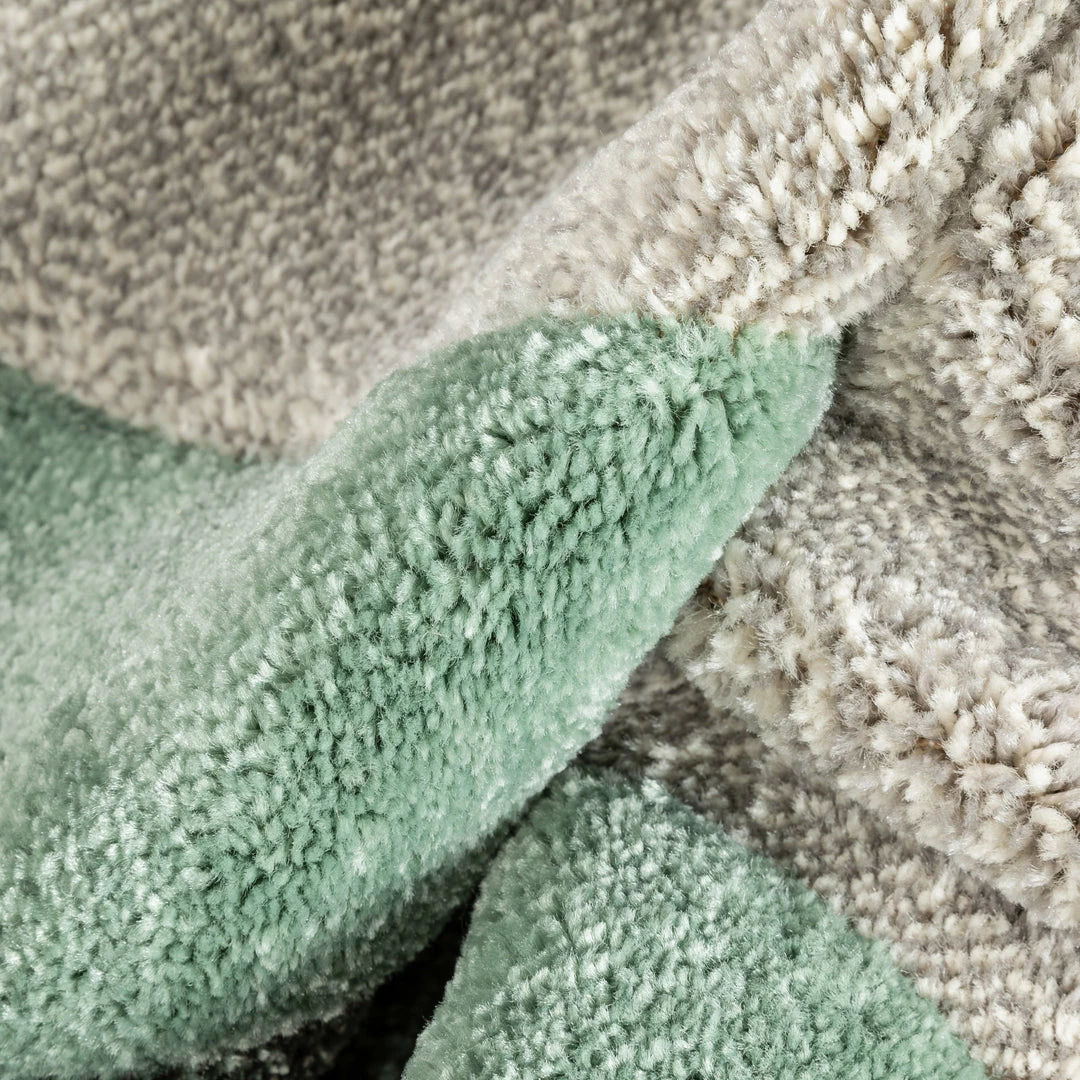 Well Woven Arian Modern Border Pattern Green Rug Tribal 3 Well Woven Arian Modern Border Pattern Green Rug Tribal