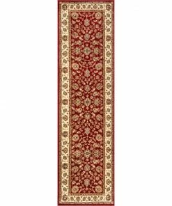Well Woven Lea Traditional Oriental Red Rug Oriental & Persian