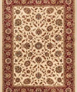 Well Woven Lea Ivory Traditional Rug