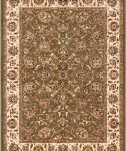 Well Woven Oriental & Persian Lea Green Traditional Rug