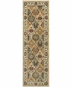Well Woven Mia Ivory Traditional Rug Oriental & Persian