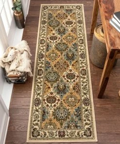 Well Woven Mia Ivory Traditional Rug Oriental & Persian