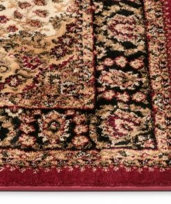 Well Woven Mahal Traditional Orierntal Persian Medallion Red Rug Oriental & Persian 12 Well Woven Mahal Traditional Orierntal Persian Medallion Red Rug Oriental & Persian
