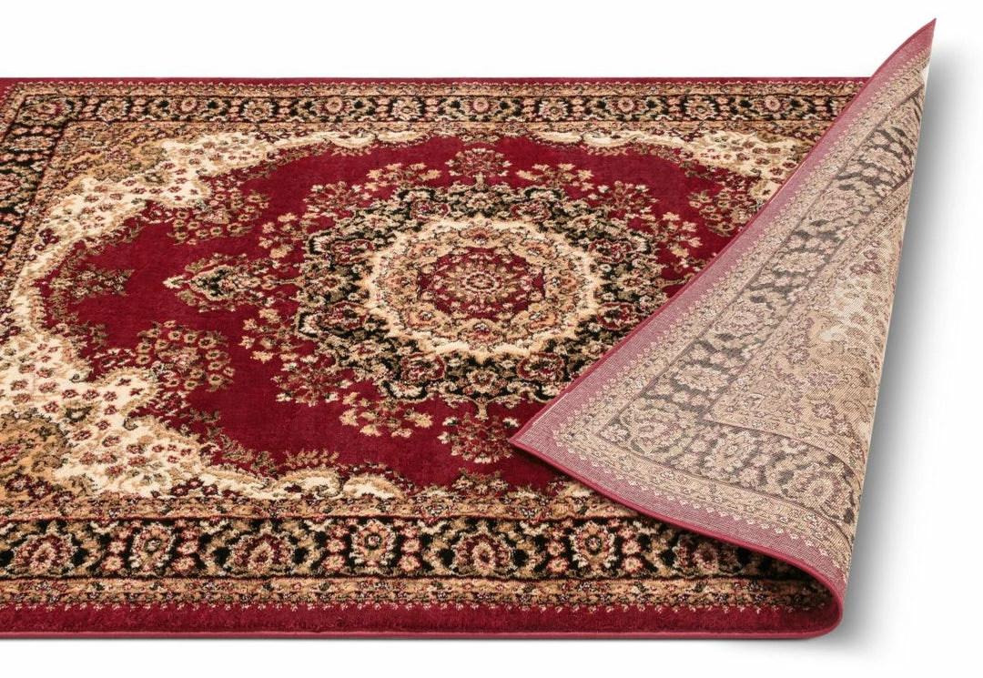 Well Woven Mahal Traditional Orierntal Persian Medallion Red Rug Oriental & Persian 6 Well Woven Mahal Traditional Orierntal Persian Medallion Red Rug Oriental & Persian