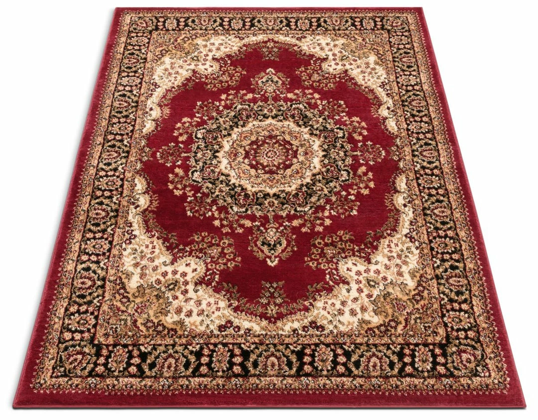 Well Woven Mahal Traditional Orierntal Persian Medallion Red Rug Oriental & Persian 5 Well Woven Mahal Traditional Orierntal Persian Medallion Red Rug Oriental & Persian