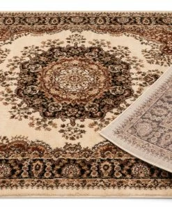 Well Woven Mahal Ivory Traditional Rug Oriental & Persian