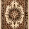 Well Woven Mahal Ivory Traditional Rug Oriental & Persian