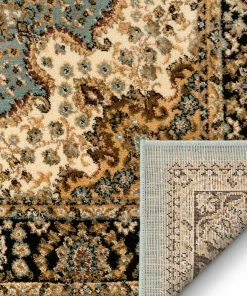 Well Woven Mahal Blue Traditional Oriental Persian Rug Oriental & Persian