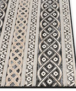 Well Woven Ashley Tribal Geometric Ivory High-Low Rug Global