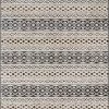 Well Woven Ashley Tribal Geometric Ivory High-Low Rug Global