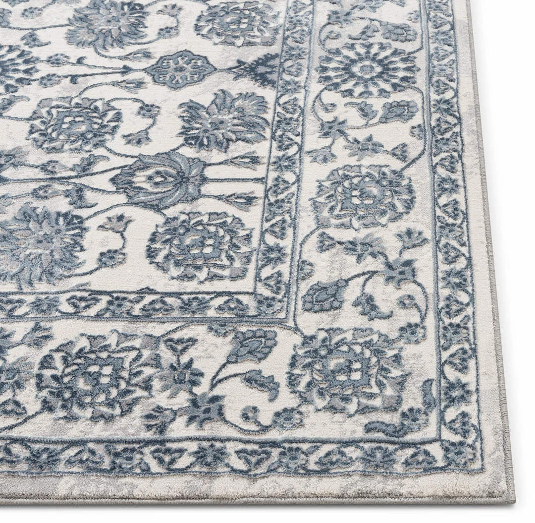 Well Woven Alexis Vintage Oriental Ivory High-Low Rug 5 Well Woven Alexis Vintage Oriental Ivory High-Low Rug