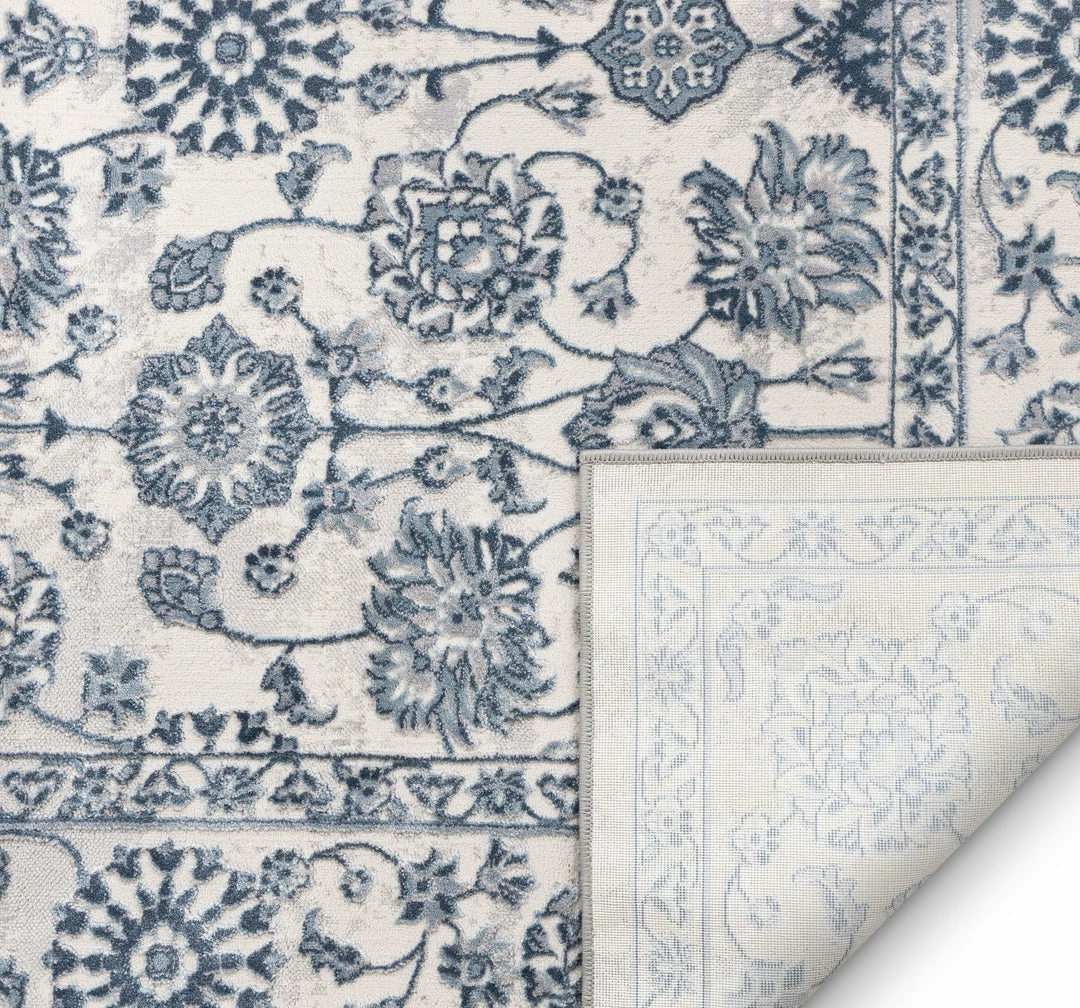 Well Woven Alexis Vintage Oriental Ivory High-Low Rug 3 Well Woven Alexis Vintage Oriental Ivory High-Low Rug