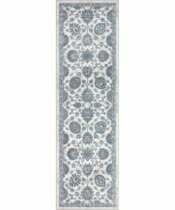 Well Woven Global Madison Vintage Floral Ivory High-Low Rug