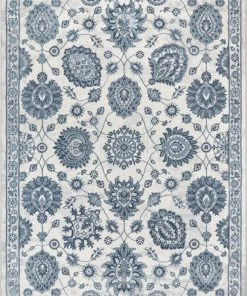 Well Woven Global Madison Vintage Floral Ivory High-Low Rug