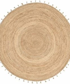 Well Woven Philomena Bohemian Hand-Braided Jute Natural Textured Rug