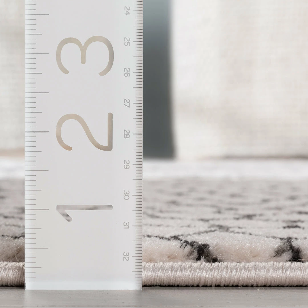 Well Woven Asher Modern Pebbled Ivory Soft Rug Tribal 7 Well Woven Asher Modern Pebbled Ivory Soft Rug Tribal