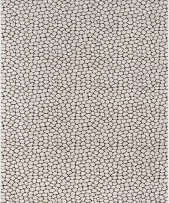 Well Woven Asher Modern Pebbled Ivory Soft Rug Tribal