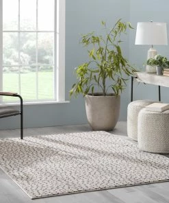 Well Woven Asher Modern Pebbled Ivory Soft Rug Tribal 16 Well Woven Asher Modern Pebbled Ivory Soft Rug Tribal