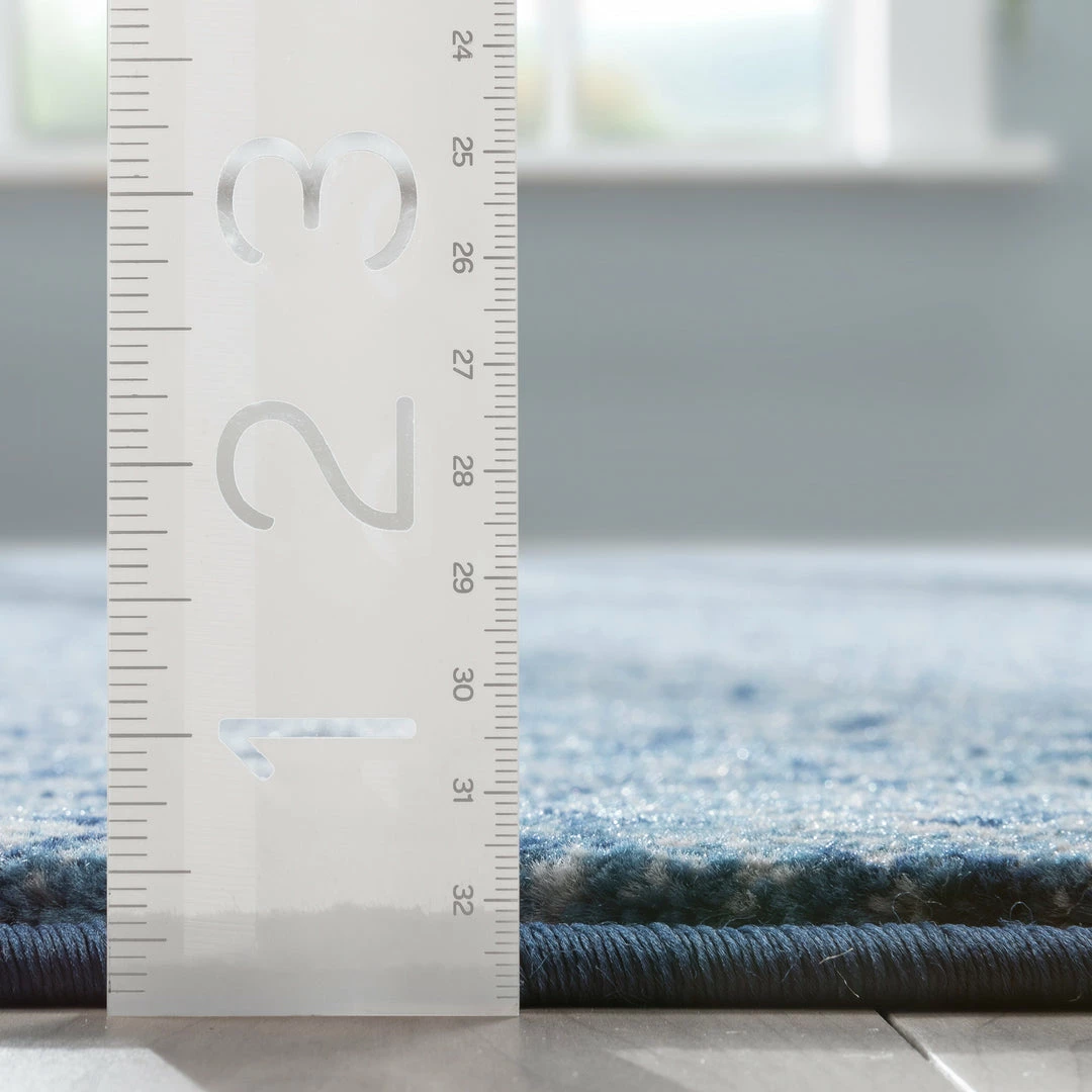 Well Woven Asher Modern Pebbled Blue Soft Rug 7 Well Woven Asher Modern Pebbled Blue Soft Rug