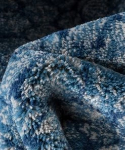 Well Woven Asher Modern Pebbled Blue Soft Rug 11 Well Woven Asher Modern Pebbled Blue Soft Rug