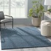 Well Woven Asher Modern Pebbled Blue Soft Rug