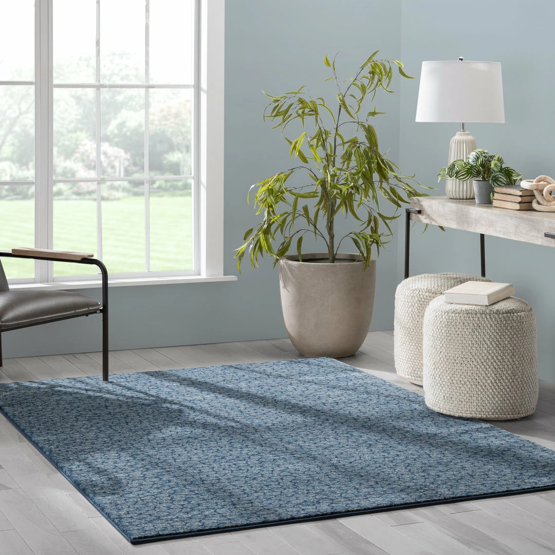 Well Woven Asher Modern Pebbled Blue Soft Rug 8 Well Woven Asher Modern Pebbled Blue Soft Rug