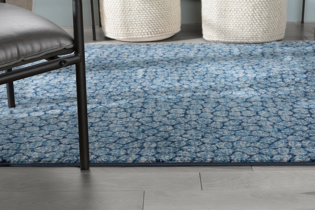 Well Woven Asher Modern Pebbled Blue Soft Rug 9 Well Woven Asher Modern Pebbled Blue Soft Rug