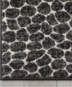 Well Woven Tribal Asher Modern Pebbled Brown Soft Rug