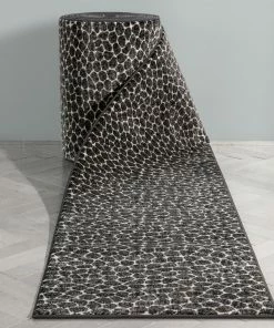 Well Woven Custom Size Runner Asher Modern Pebbled Brown Choose Your Width X Choose Your Length Hallway Runner Rug Tribal