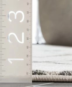 Well Woven Aiden Trellis Modern Ivory Soft Rug