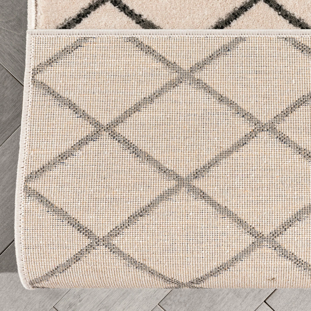 Well Woven Tribal Custom Size Runner Aiden Trellis Modern Ivory Choose Your Width X Choose Your Length Hallway Runner Rug 4 Well Woven Tribal Custom Size Runner Aiden Trellis Modern Ivory Choose Your Width X Choose Your Length Hallway Runner Rug