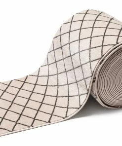 Well Woven Tribal Custom Size Runner Aiden Trellis Modern Ivory Choose Your Width X Choose Your Length Hallway Runner Rug