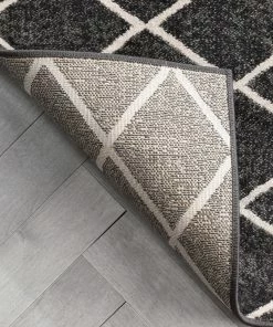 Well Woven Tribal Aiden Trellis Modern Dark Grey Soft Rug 13 Well Woven Tribal Aiden Trellis Modern Dark Grey Soft Rug