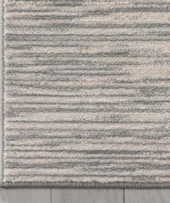 Well Woven Owen Striation Modern Ivory Soft Rug Tribal