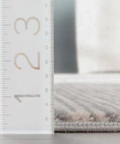 Well Woven Owen Striation Modern Ivory Soft Rug Tribal