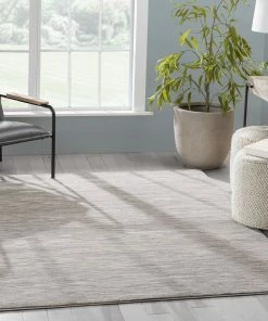 Well Woven Owen Striation Modern Ivory Soft Rug Tribal